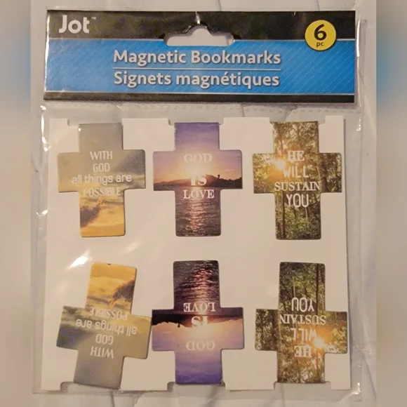 Floral Magnetic Bookmark Set - Picture 4 of 4